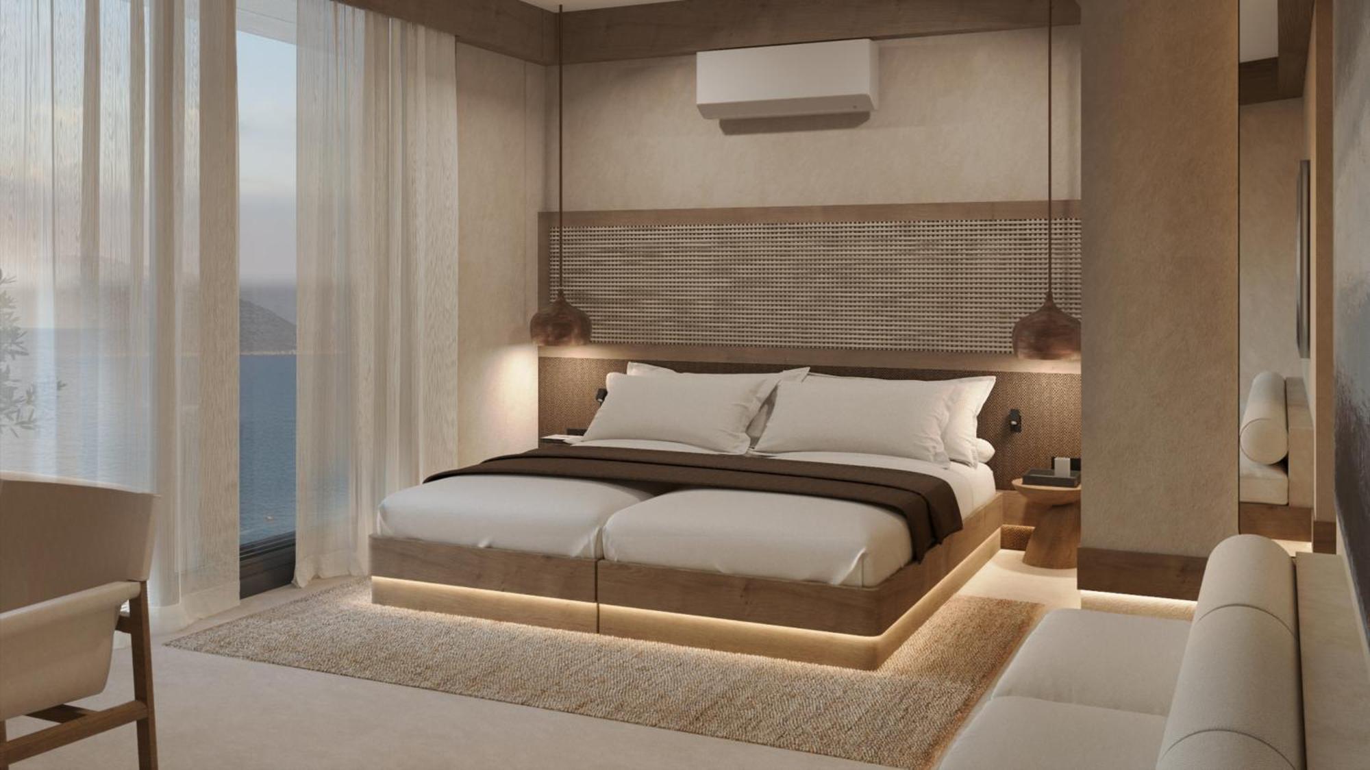 Deluxe Double or Twin Room with Sea View