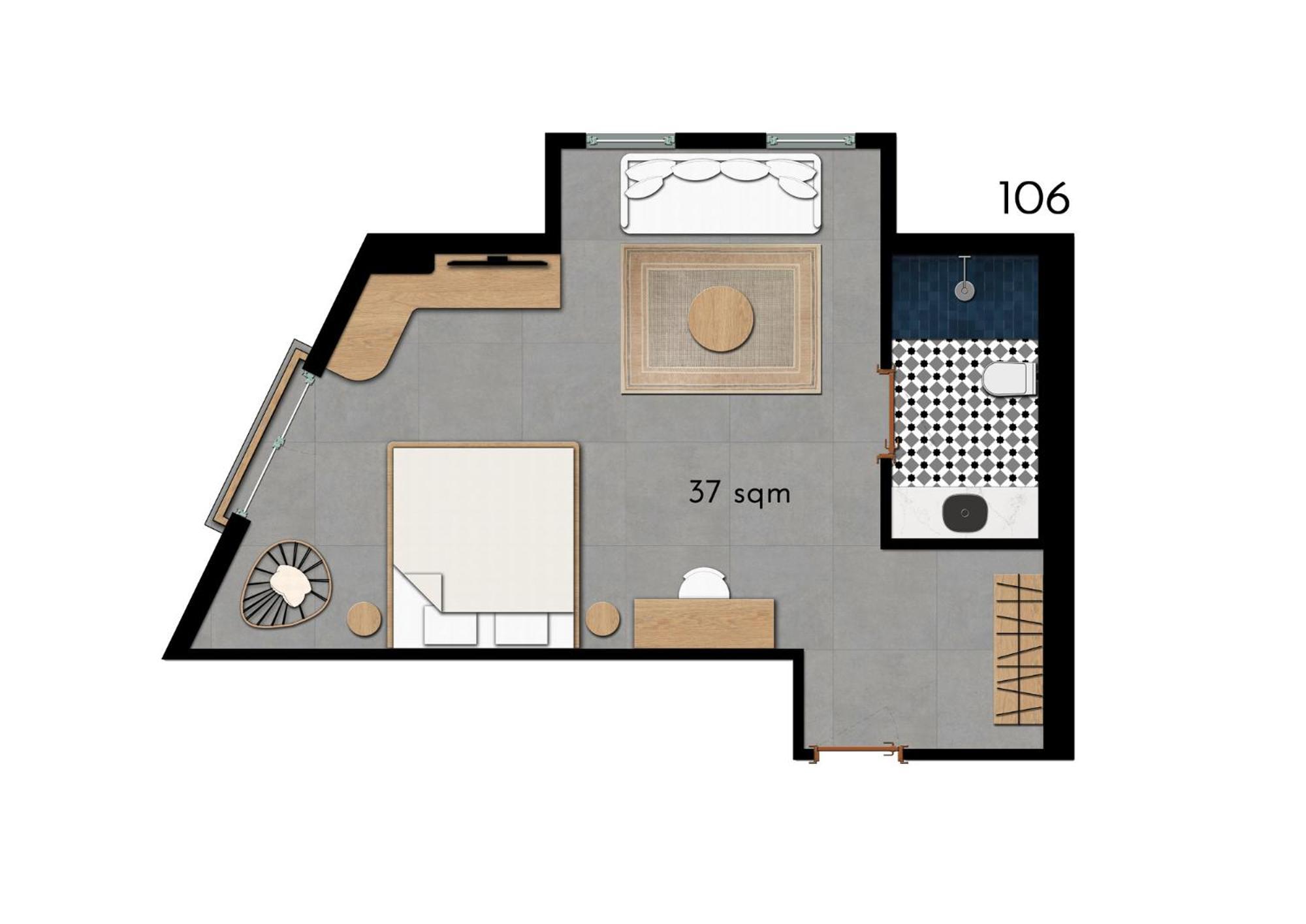 Deluxe Double Room with Sea View