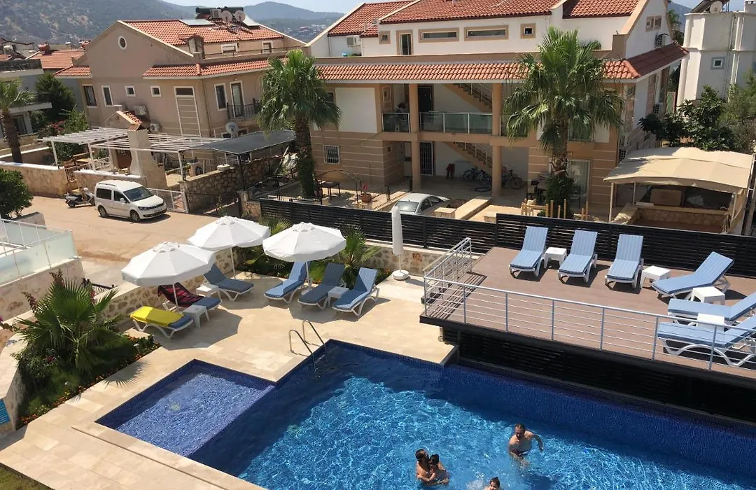 Stone House Aparts 1 plus 1 mit Poolterrasse No 3 in Kalkan-1