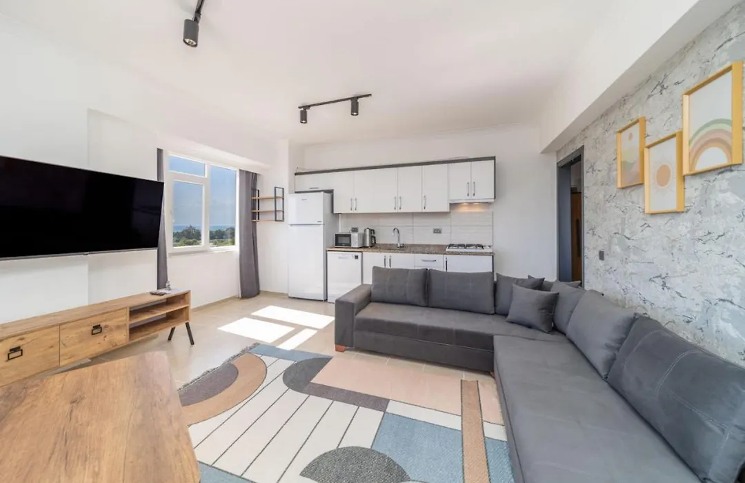 Sea View Flat Near Lara Beach In Kundu Aksu-1