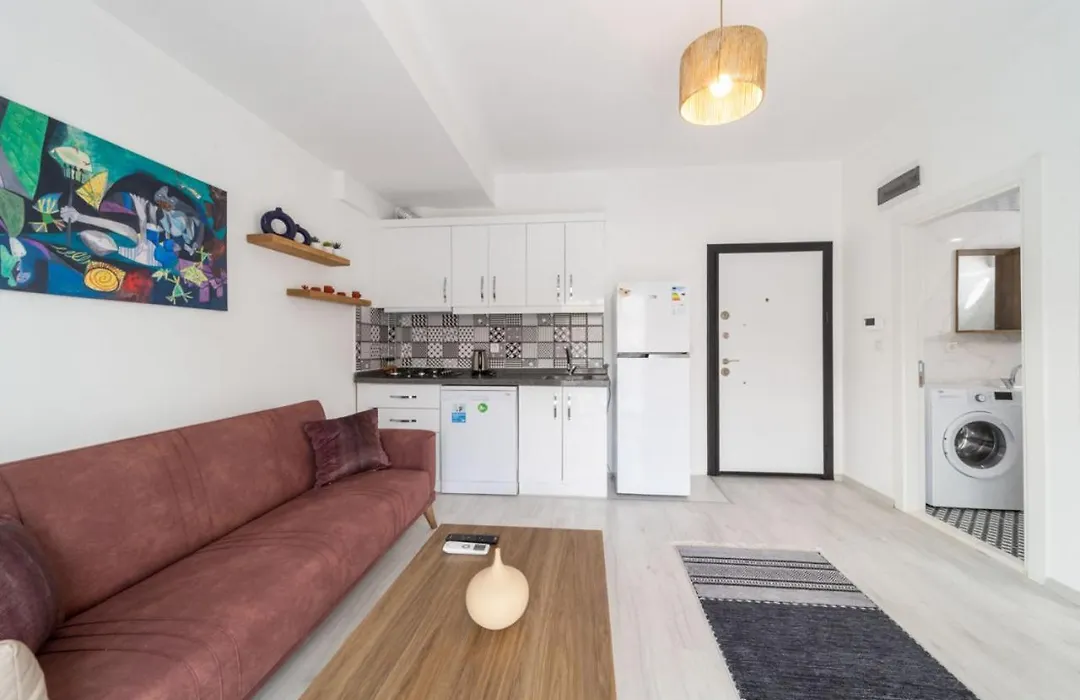 Comfortable Modern Flat With Balcony In Muratpasa-1
