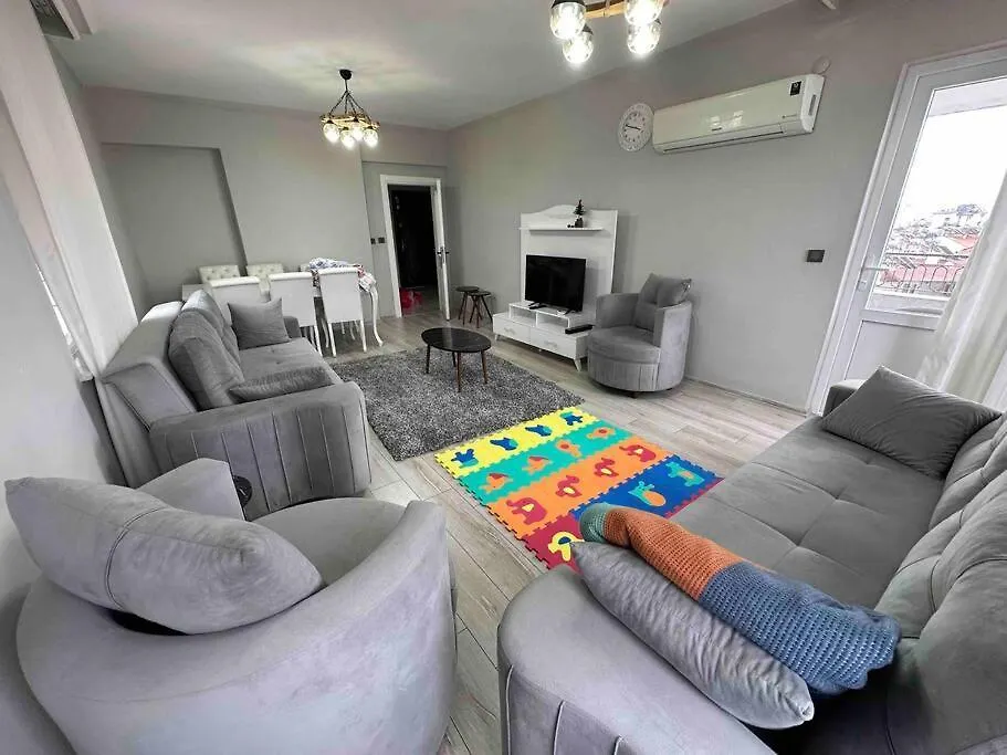 3+1 Furnished Apartment Close To Konyaalti Beach-1