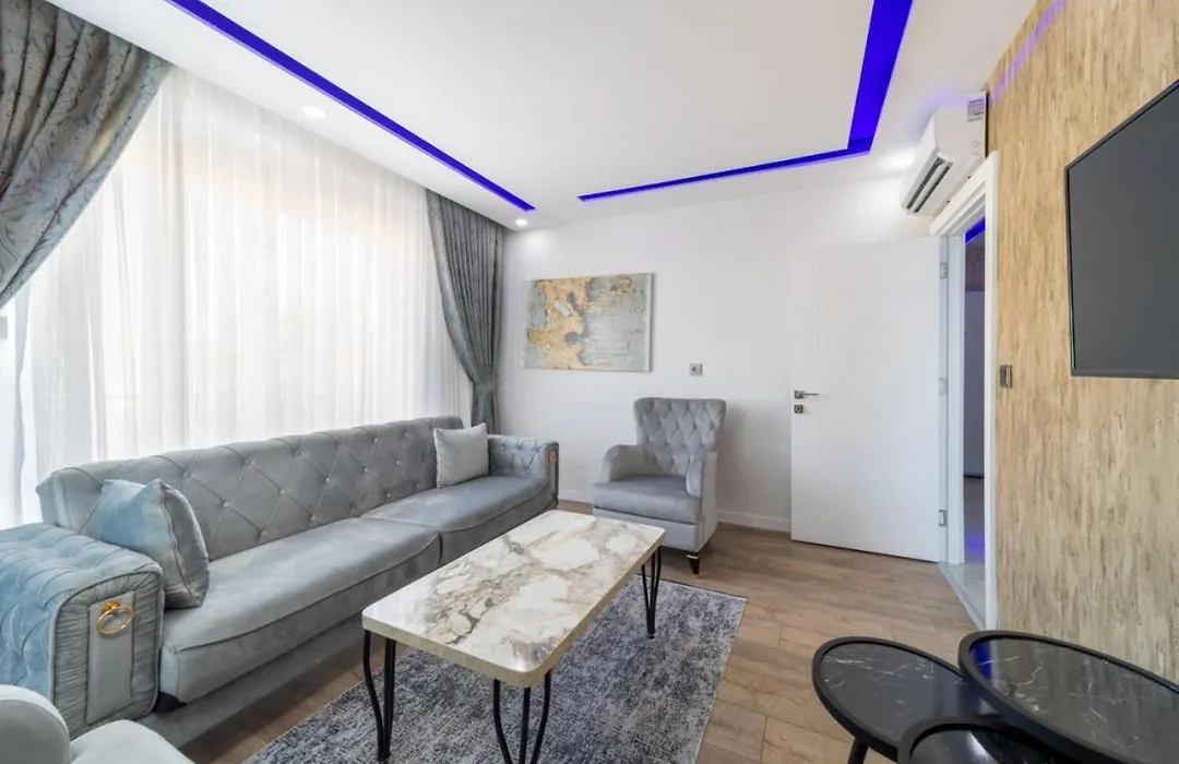 Modern And Central Duplex Apartment Near Beach In Antalya-1