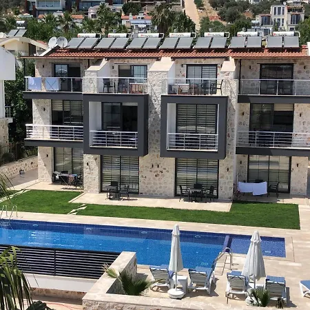 Stone House Aparts 1 plus 1 mit Poolterrasse No 3 in Kalkan-3