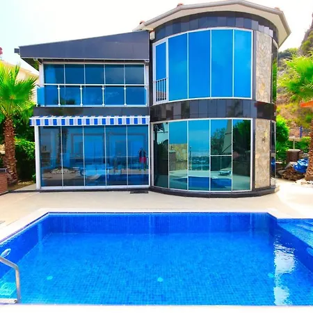 Luxus Villa Pool Alanya Kestel-3