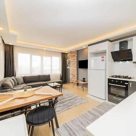 Lovely Central Apartment Near Beach In Muratpasa, Antalya-3