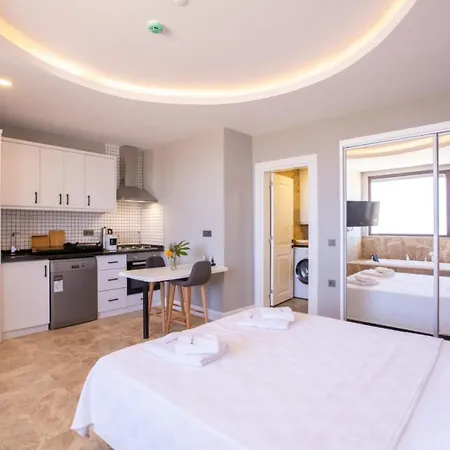 Luxury Flat With Jacuzzi In Kas-2