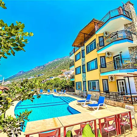 Apart Villa Asoa Kalkan Peaceful Sea View-3