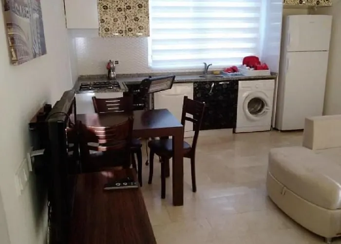 Huisdiervriedelijke 1 Yatak Odali Full Esyali Daire Kemer