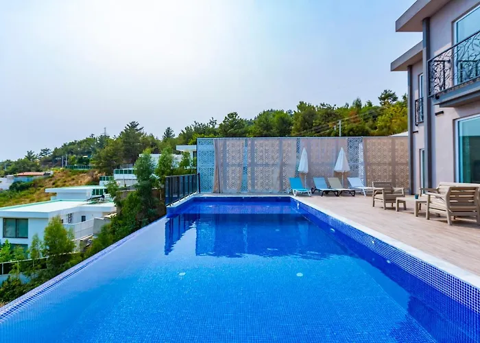 La Villa Celine- Luxury Sea View Villa With Private Infinity Pool In Islamlar-Kalkan