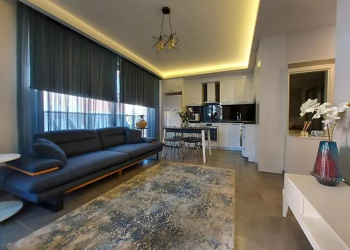 Huisdiervriedelijke Aura Homes One Bedroom Apartment Near Cleopatra Beach Alanya