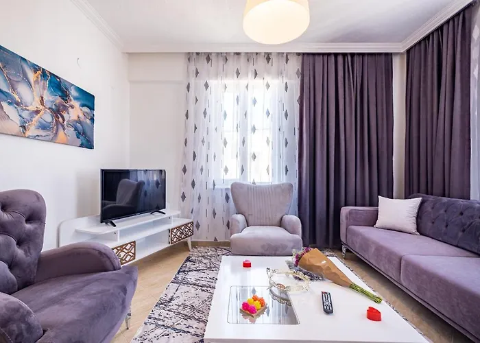 Huisdiervriedelijke Assos Apart: Havuzlu Sitede Tamami Sizin 2 Oda 1 Salon Daire Appartement Belek