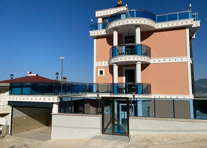 Luxus Villa Pool Whirlpool On The Roof Alanya