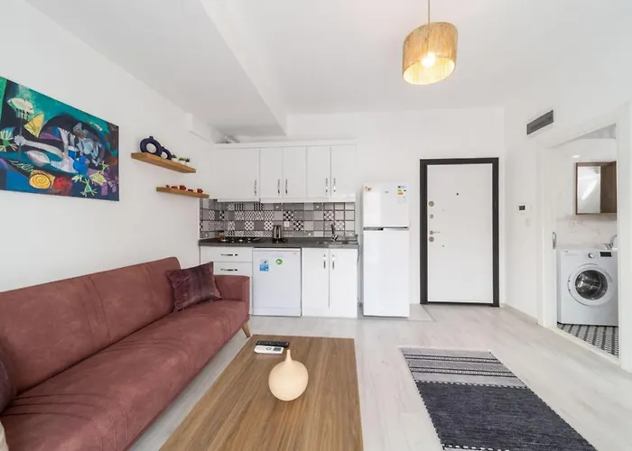 Huisdiervriedelijke Comfortable Modern Flat With Balcony In Muratpasa Antalya